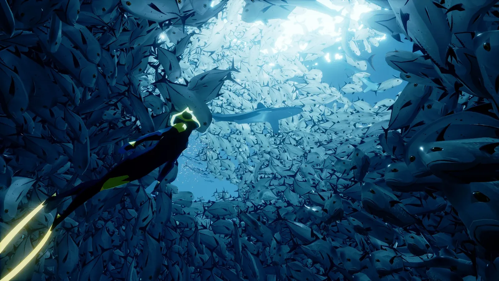 Official gameplay screenshot from ABZU.