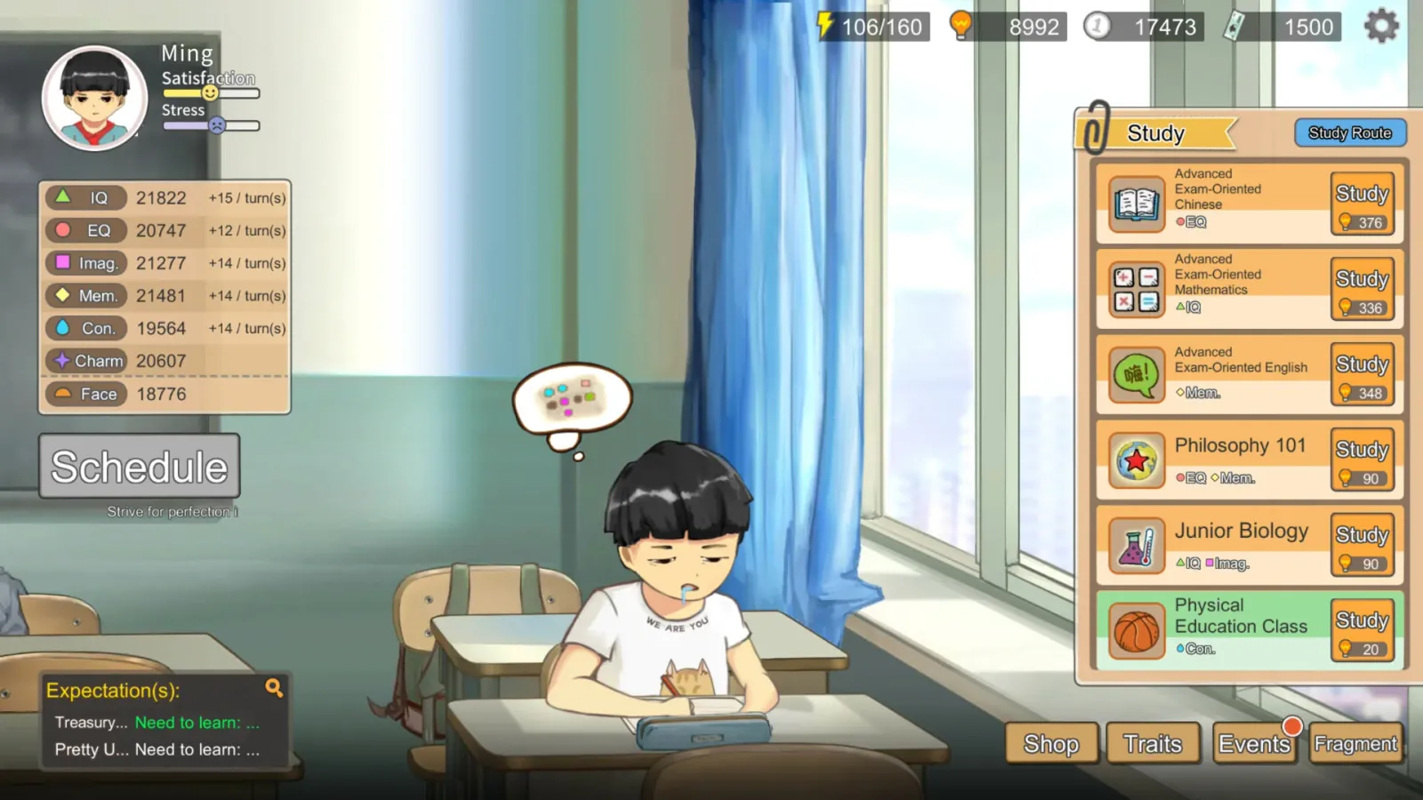 Official gameplay screenshot from Chinese Parents.
