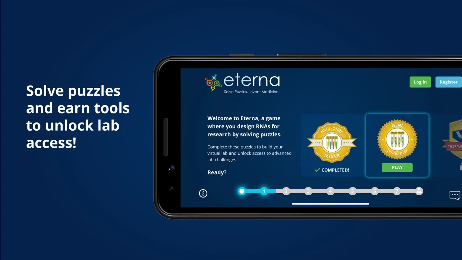 Official gameplay screenshot from Eterna.