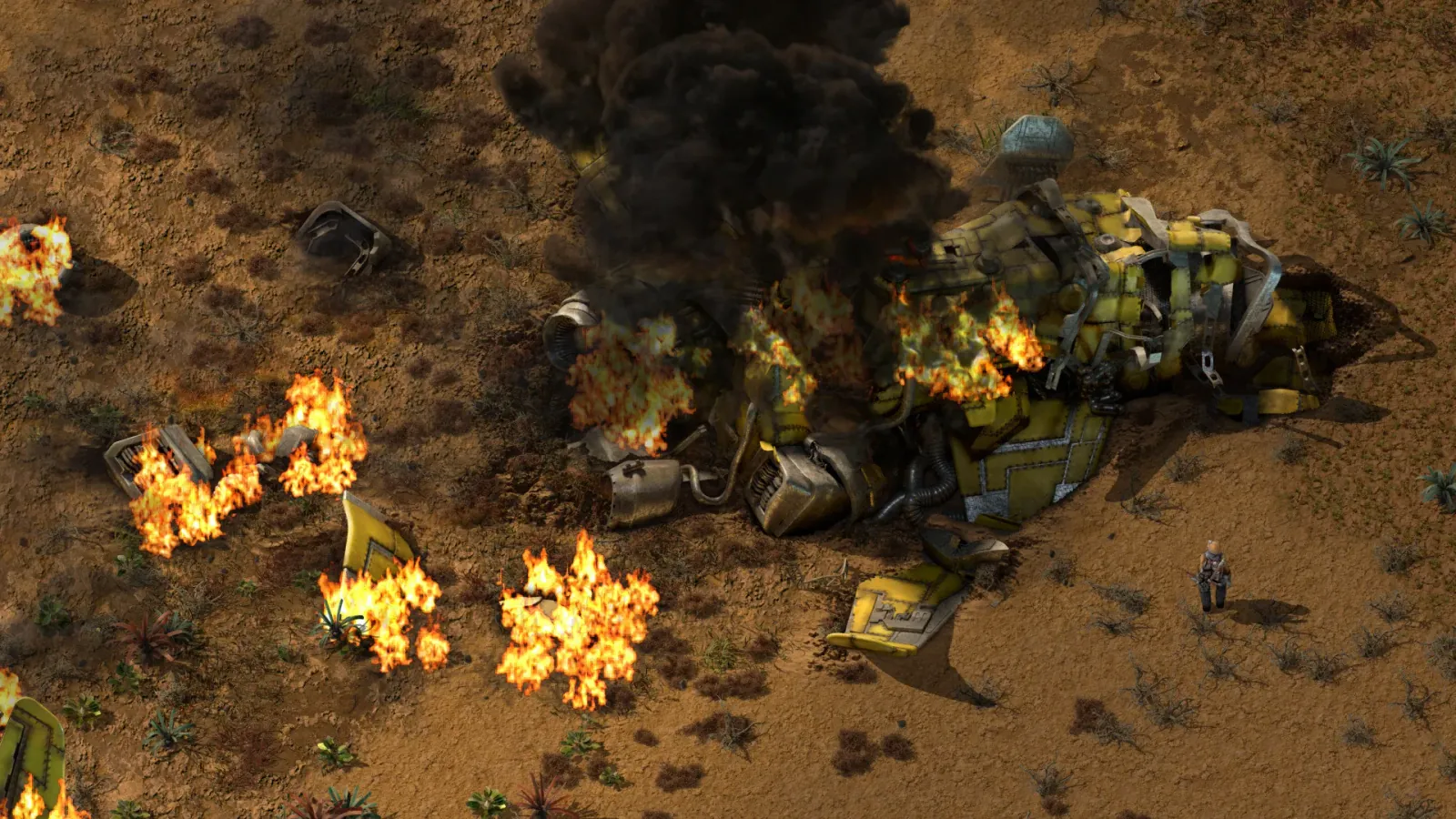 Official gameplay screenshot from Factorio.
