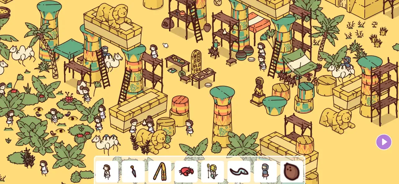 Official gameplay screenshot from Hidden Through Time.