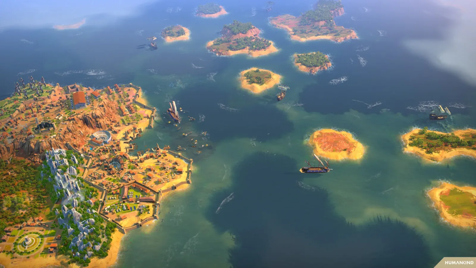 Official gameplay screenshot from Humankind.