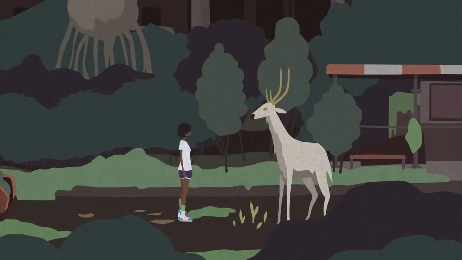 Official gameplay screenshot from Mutazione.