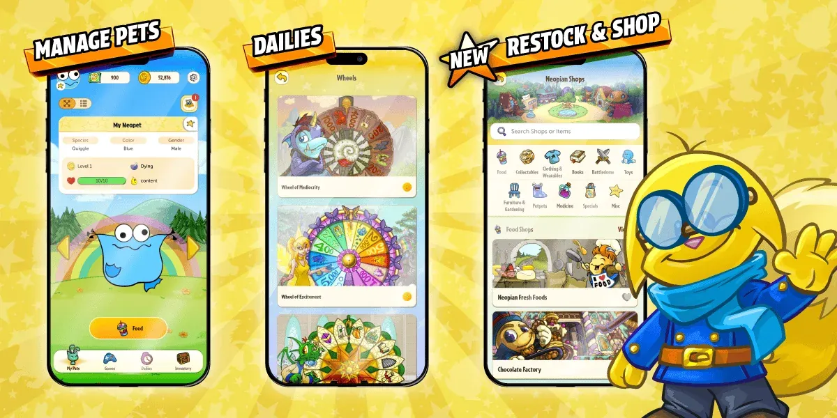 Official gameplay screenshot from Neopets.