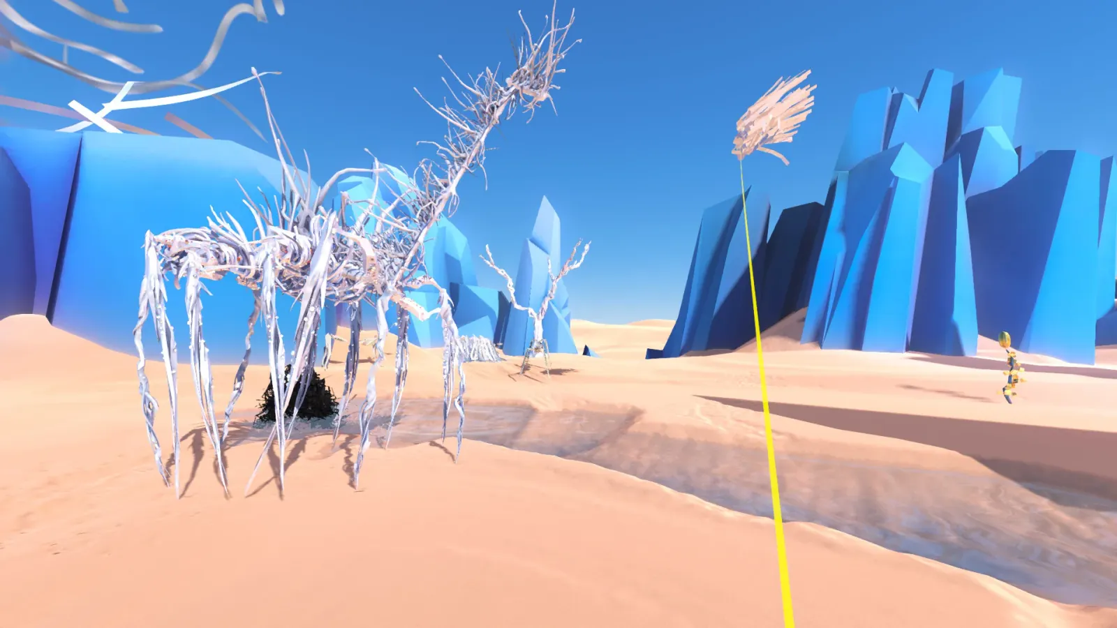 Official gameplay screenshot from Paper Beast.