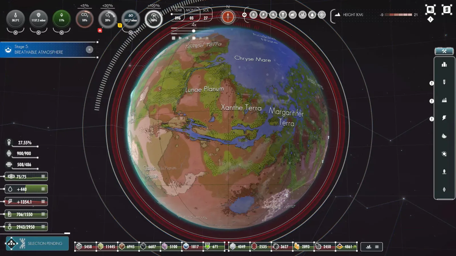 Official gameplay screenshot from Per Aspera.