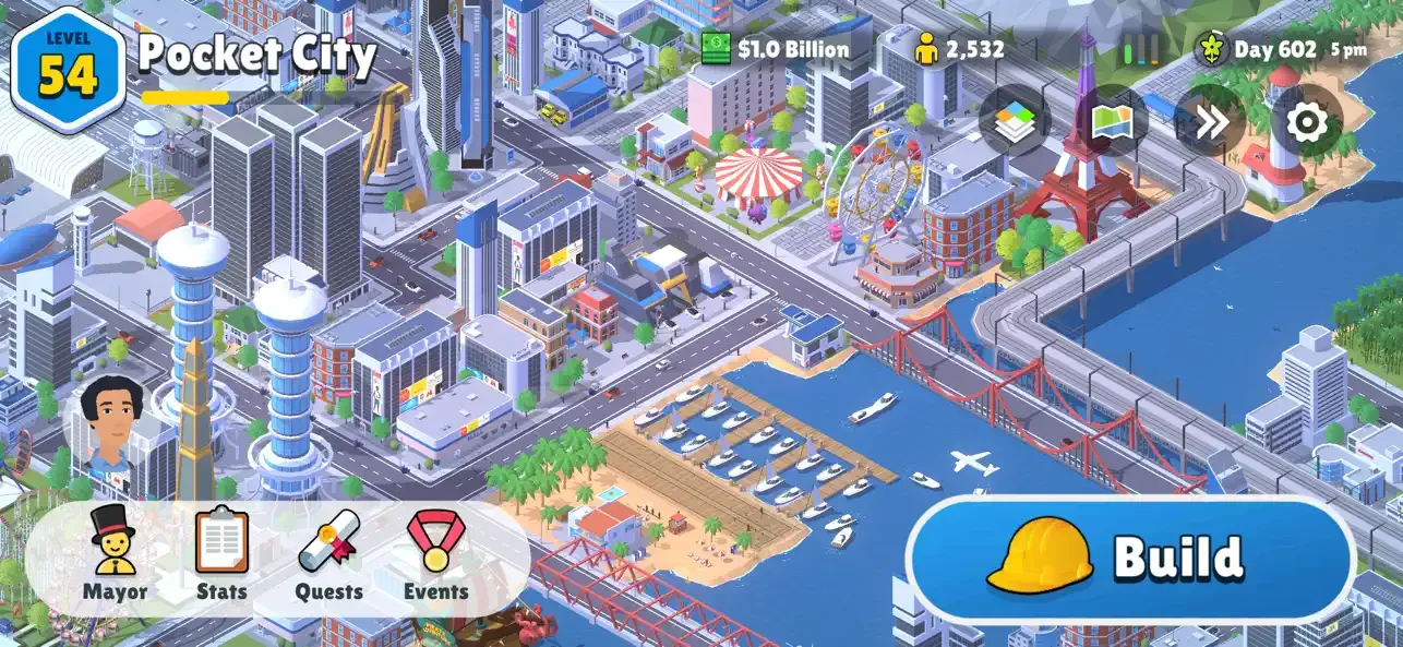 Official gameplay screenshot from Pocket City 2.