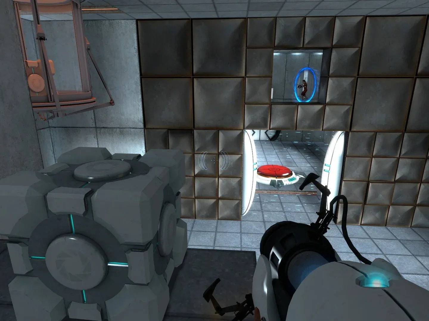 Official gameplay screenshot from Portal.