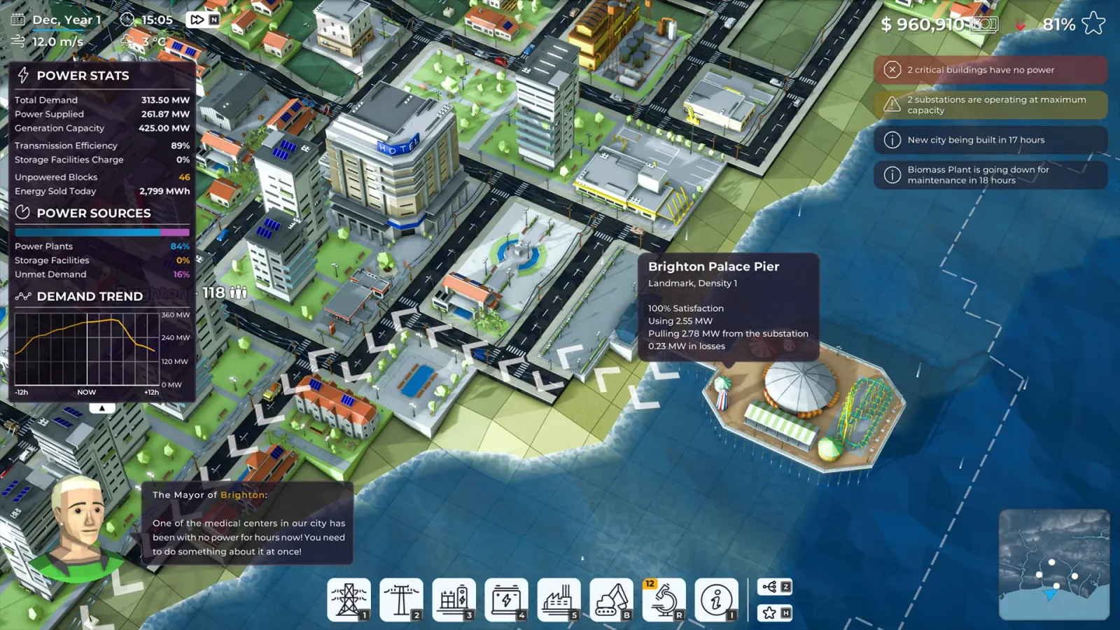 Official gameplay screenshot from Power to the People.