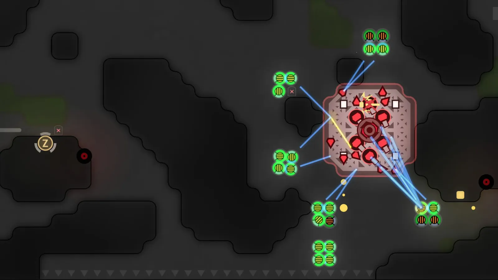 Official gameplay screenshot from Screeps: World.