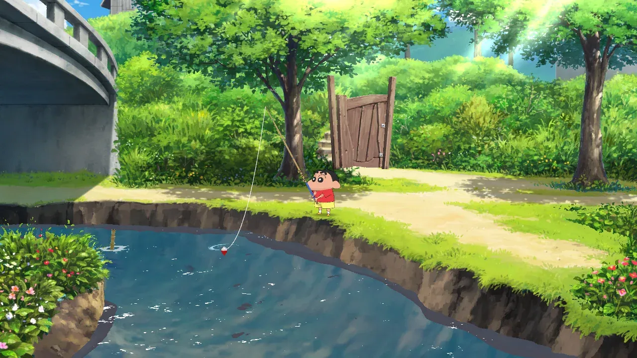 Official gameplay screenshot from Shin chan: Me and the Professor on Summer Vacation The Endless Seven-Day Journey.