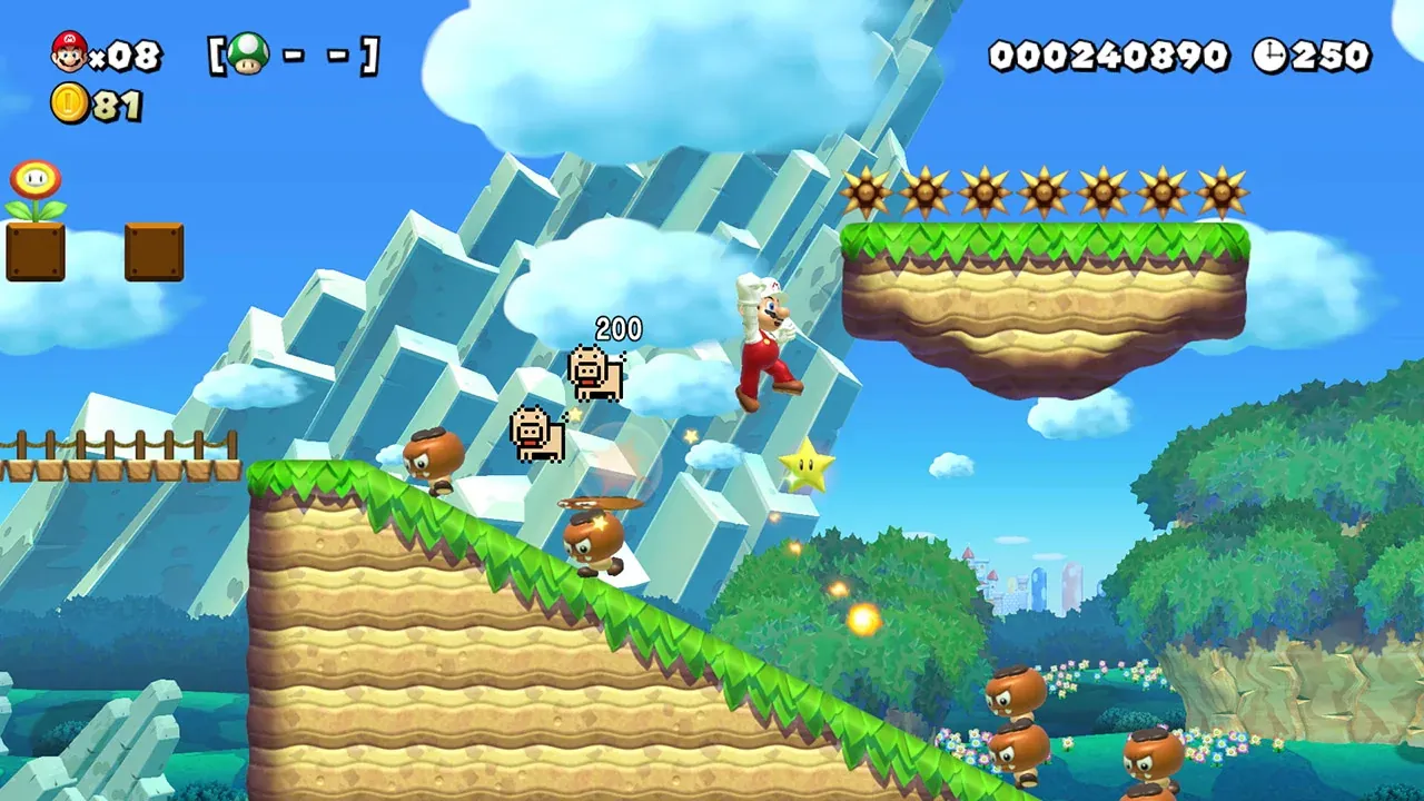 Official gameplay screenshot from Super Mario Maker 2.