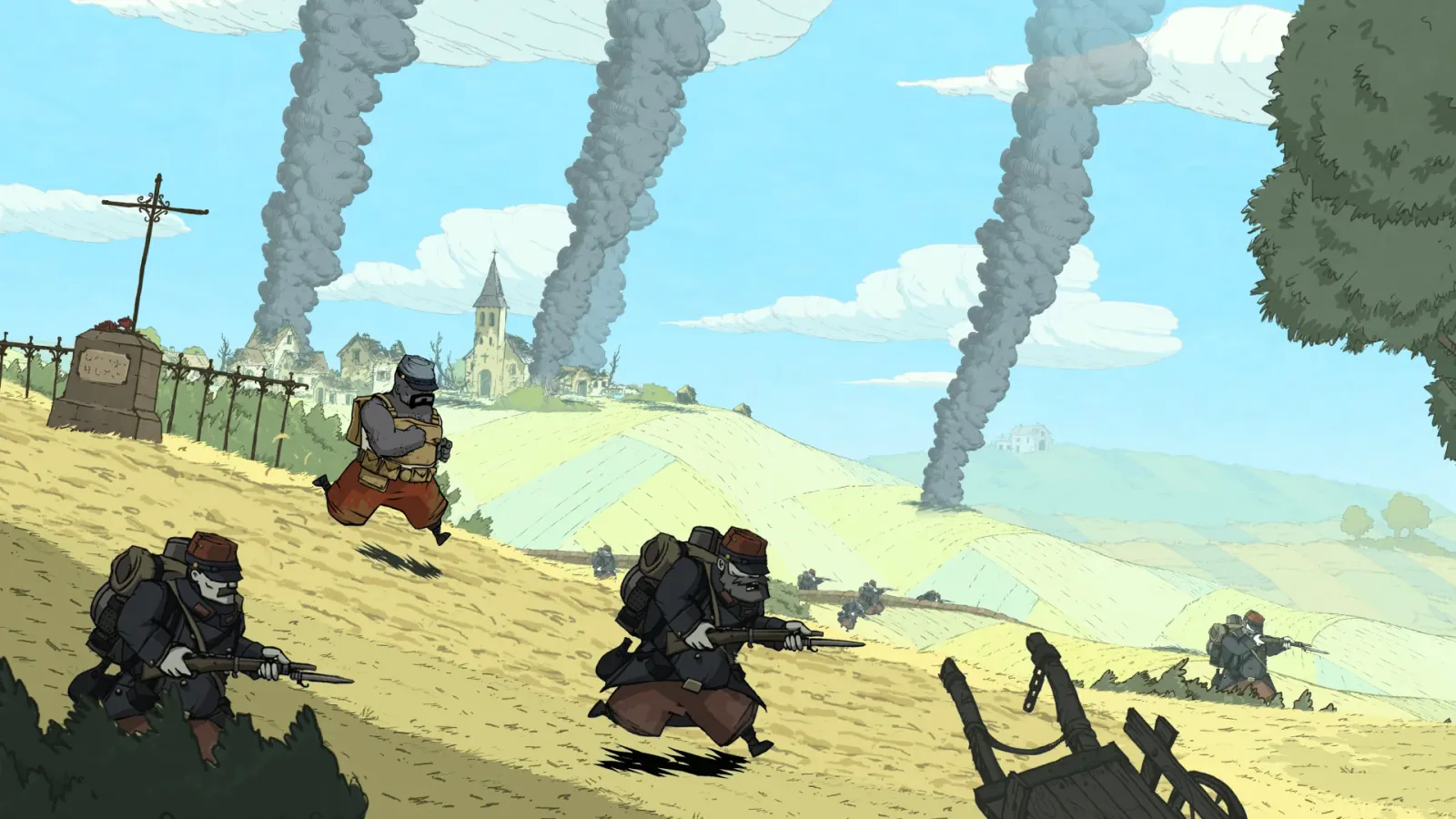 Official gameplay screenshot from Valiant Hearts: The Great War.