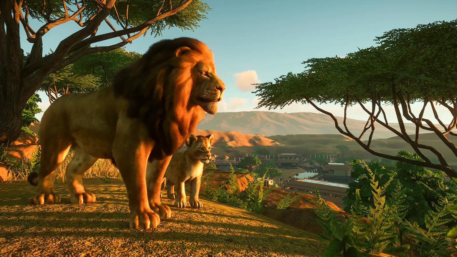 Official gameplay screenshot from Planet Zoo.